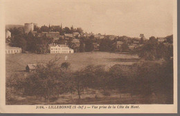 LILLEBONNE - VUE PRISE COTE DU MONT - Lillebonne