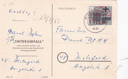Germania-intero  POSTALE 1963 - Postales Privados - Usados