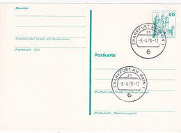 Germania-intero  POSTALE 1979 - Postkarten - Ungebraucht