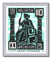 Switzerland 2022 (3/2022) 100 Jahre Verein Schw Archivare - 100 Years Association Of Swiss Archivists  - MNH ** - Unused Stamps