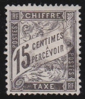 France   .   Yvert   .    Taxe  16     .    O      .    Oblitéré - 1859-1959 Usati
