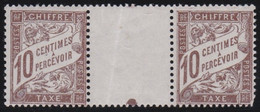 France   .   Yvert   .    Taxe  29 Paire     .    *  (timbres: **)     .     Neuf  Avec  Gomme - 1859-1959 Mint/hinged