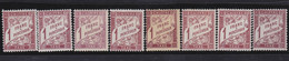 France   .   Yvert   .    Taxe    8 Timbres   .     *     .     Neuf Avec  Gomme - 1859-1959 Nuovi