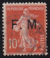 France   .   Yvert   .    Fm  4    .       O    .       Oblitéré - Military Postage Stamps