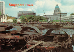 Singapore - Singapore River And The Supreme Court - Singapour