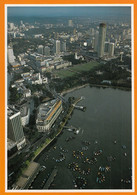 Singapore - Singapore River With City Hall And Raffles City - Singapour