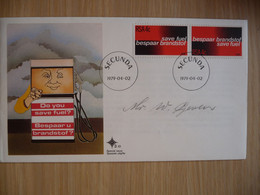 (5)  South Africa RSA - 1979 - Save Fuel - Complete Set On FDC - Storia Postale