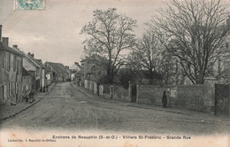 CPA - France - Laumaillier - Environs De Neauphle - Villiers-Saint-Frédéric - Grande Rue - Edit. Breger Frères - Neauphle Le Chateau