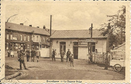 ERQUELINNES   LA DOUANE BELGE    MARCHAND DE GLACE    ECRITE 1936 - Erquelinnes