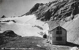 BERGHÜTTEN → Claridenhütte Mit Gemsfayren Anno 1931   ►Hüttenstempel Klaridenhütte 2457m Sekt.Bachtel S.A.C.◄ - Other & Unclassified