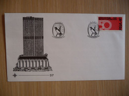 (5)  South Africa RSA FDC - 1974 - 50 Years Of Broadcasting Radio - Lettres & Documents