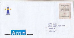 GOOD BELGIUM Postal Cover To ESTONIA 2022 - Good Stamped: Wine / Haspengouw - Briefe U. Dokumente