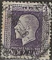 NEW ZEALAND 1915 King George V - 4d. - Violet FU - Gebraucht