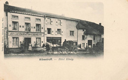 Albesdorf * Restaurant Hôtel KÖNIG Koenig * Albestroff - Albestroff