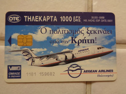 Greece Phonecard - Aviones