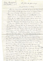 Canadian Pacific, S.S. Marloch, Letter To Belgium (1927), J. Smeyers - Canadá