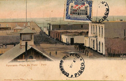 Ac1743 - PERU  -  Vintage Postcard   - Playa De Pisco - 1907 - Pérou