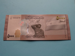 5000 ( Five Thousand ) Syrian POUNDS - 2019 () Central Bank Of SYRIA ( For Grade, Please See Photo ) UNC ! - Syrië