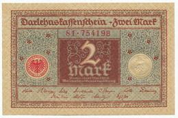 GERMANY, DEUTSCHLAND - 2 Mark 1. 3. 1920. P59, UNC. (D014) - Altri & Non Classificati