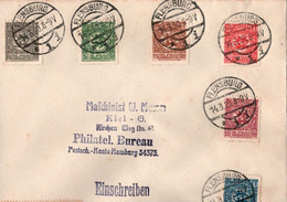 ! 1920 - 1 Einschreiben Aus Flensburg, Plebiscit, Abstimmungsgebiet Nordschleswig - Otros & Sin Clasificación