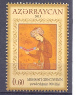 2013. Azerbaijan, 900th Birth Anniv. M. Gyandjevi, 1v, Mint/** - Azerbeidzjan