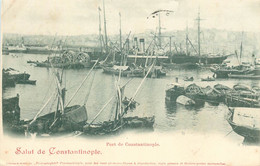 TURQUIE  CONSTANTINOPLE  Port De Constantinople - Turkey