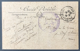 France, Cachet CONSEIL D'ADMINISTRATION / CUIRASSIERS Sur CPA 1916 - (N370) - WW I