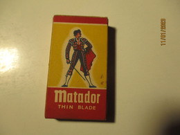 SAFETY RAZOR BLADES MATADOR THIN BLADE 5 BLADES SWEDEN - Lames De Rasoir