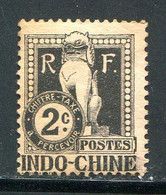 INDOCHINE- Taxe Y&T N°5- Neuf Avec Charnière * - Strafport