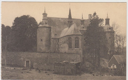 Vieux Château-fort D'Ecaussines-Lalaing - Le Château Et La Chapelle Vus Du Berceau ( Nord ) - Ecaussinnes