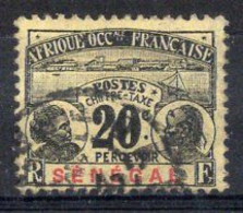 SENEGAL Timbre Taxe  N°7 Oblitéré TB Cote : 9.50€ - Timbres-taxe