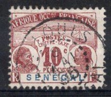 SENEGAL Timbre Taxe  N°5 Oblitéré TB Cote : 8.00€ - Postage Due