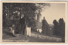 C2941) Friedhofskapelle FRAUENSTEIN / Erzgebirge - ALT ! 1955 - Frauenstein (Erzgeb.)