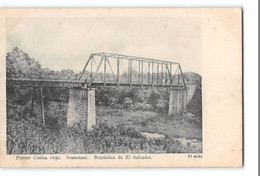 CPA Puente Ceniza Viejo Sonsonate - El Salvador