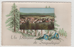 Suisse / Jura / Un Bonjour De SAIGNELEGIER. - Saignelégier