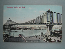 Manhattan Bridge - New York - Bruggen En Tunnels