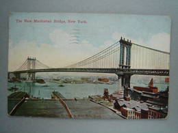 The New Manhattan Bridge - New York - Brücken Und Tunnel