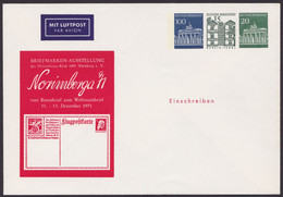PU 44 D2/01a, "Novimberga 71", Seltener Luftpostumschlag - Privé Briefomslagen - Ongebruikt