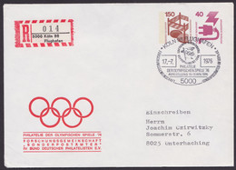 PU97 C2/01 "Olympiade 1976", Pass. SSt. - Sobres Privados - Usados