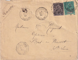 Bénin - Oblitération Abomey Calavi 1901 - TB - Cartas & Documentos
