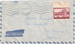 Grèce - Athènes - Lettre Avion Pour L'Italie - 19 Novembre 1961 - Lettres & Documents