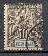 Col32 Colonie Diego Suarez N° 42 Oblitéré Cote : 9,00 € - Unused Stamps