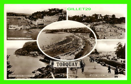 TORQUAY, DEVON, UK - 5 MULTIVUES - EXCEL SERIES - REAL PHOTOGRAPH - - Torquay