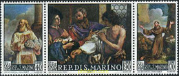 140817 MNH SAN MARINO 1967 OBRAS DE ARTE - Gebraucht