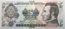 Honduras - 5 Lempiras - 2016 - PICK 98c - NEUF - Honduras