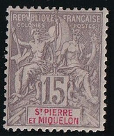 St Pierre Et Miquelon N°74 - Neuf * Avec Charnière - TB - Unused Stamps