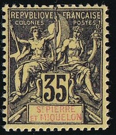 St Pierre Et Miquelon N°76 - Neuf * Avec Charnière - TB - Unused Stamps