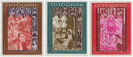 107836 MNH ANDORRA. Admón Francesa 1969 RETABLO DE LA CAPILLA DE SAN JOAN DE CASELLES - Verzamelingen