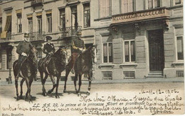 BRUXELLES- ALBERT ET ELISABETH EN PROMENADE A CHEVAL - Berühmte Personen