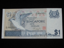 SINGAPOUR  1 One Dollar 1976 - SINGAPORE  - Billet Neuf - UNC  !!! **** ACHAT IMMEDIAT *** - Singapur